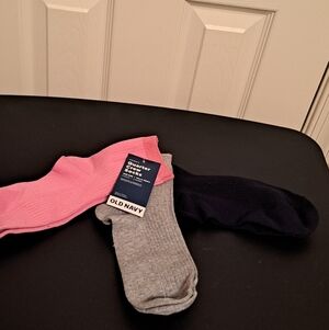 Old Navy Womens Crew Socks NWT